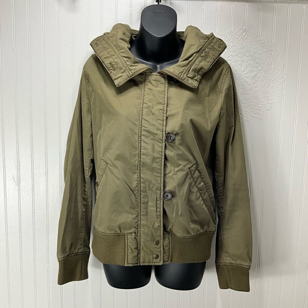 Uniqlo Olive Green Bomber Jacket